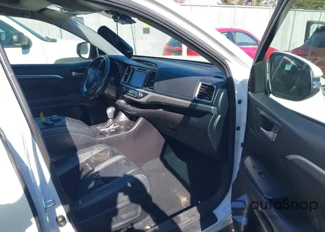 2017 Toyota Highlander Se from USA, damaged, VIN 5TDJZRFH2HS511388